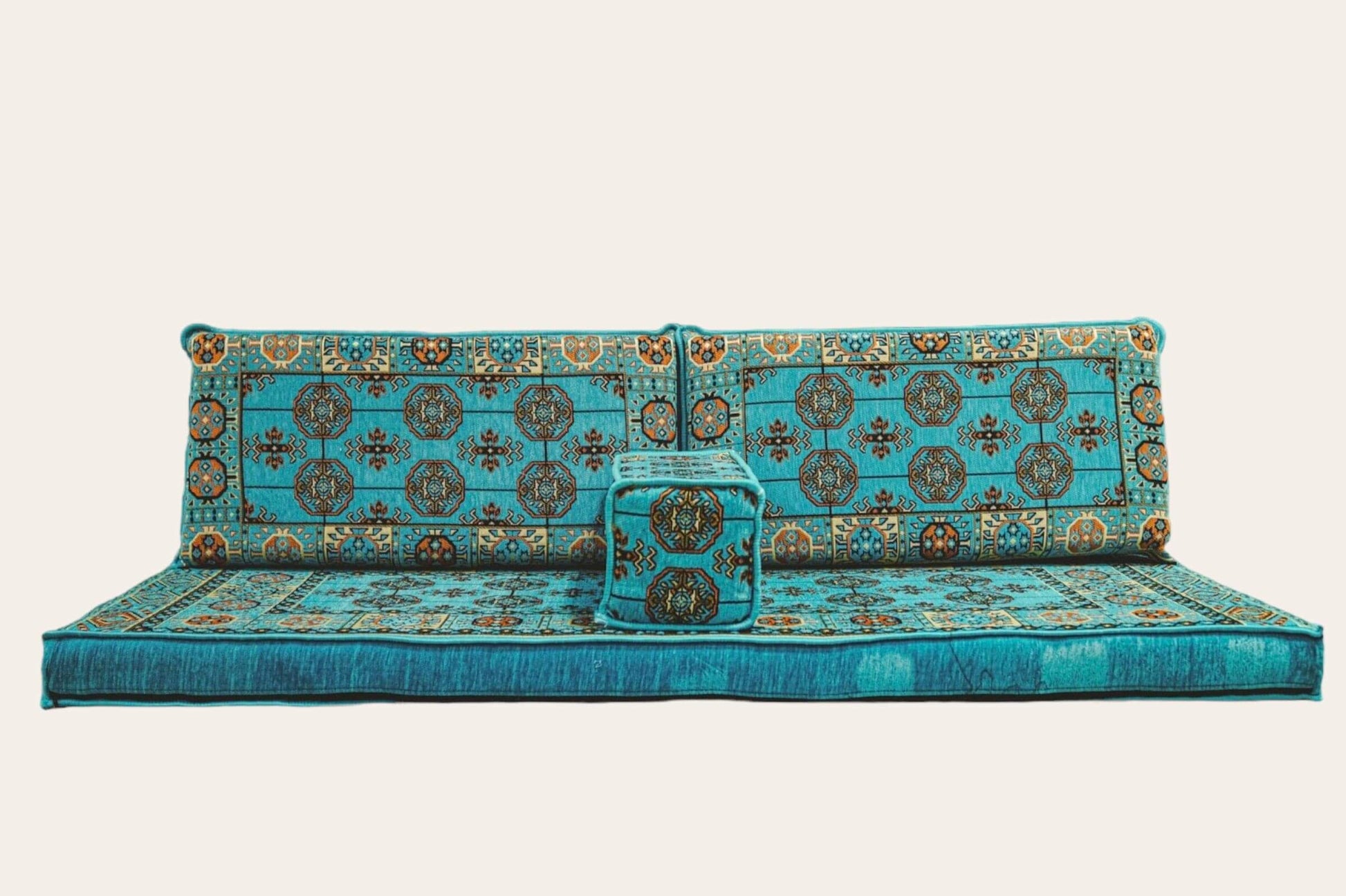 Arabian Majlis (Divan Set) Aqua Diamond