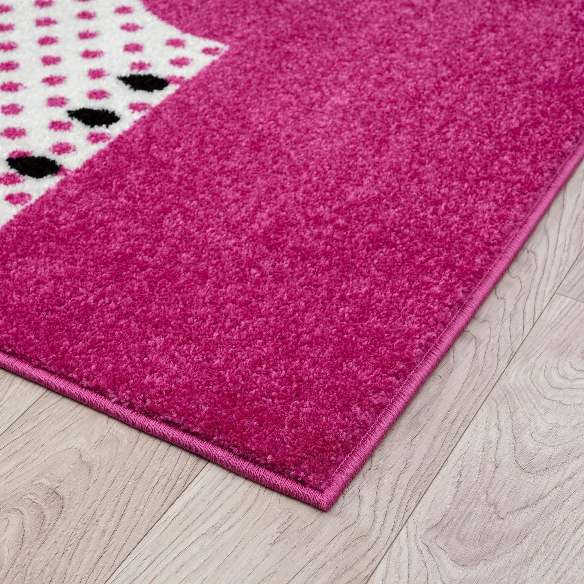 Kids Rugs Kidsville 576 Pink