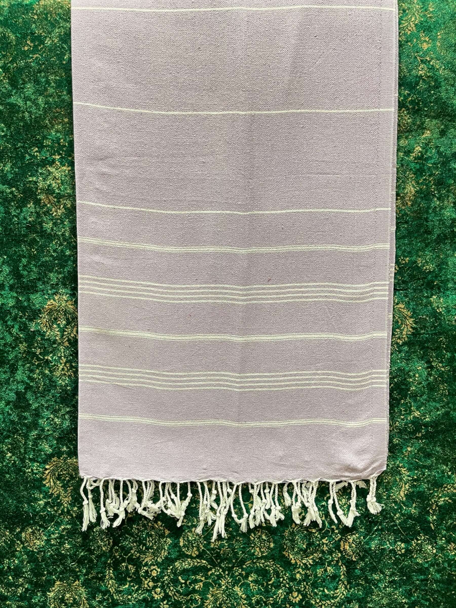 Turkish Cotton Towels Soft Grey