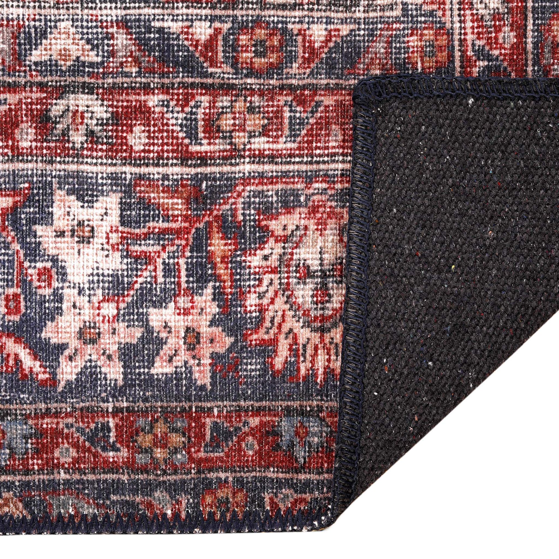 Vintage Turkish 2017 Red Hallway Runner