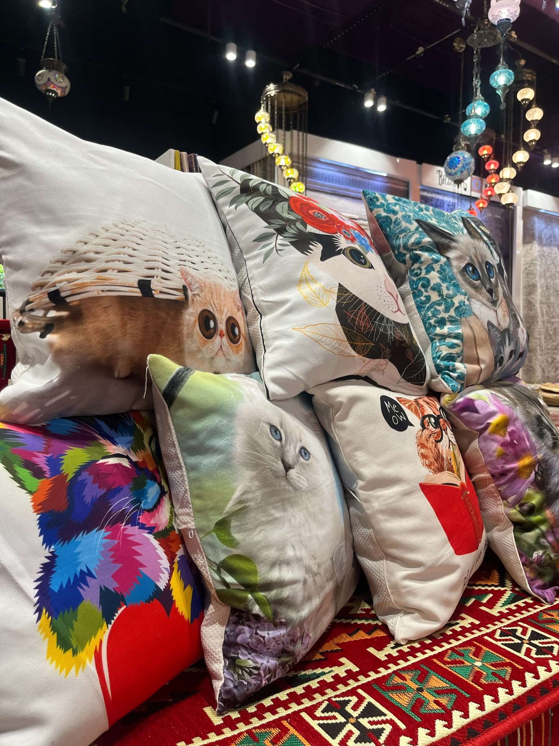 Cat Cushions-Bazaar G Rugs N Gifts