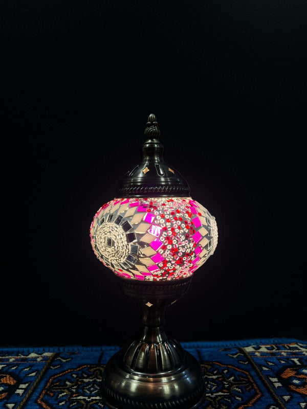 Mosaic Table Lamp-Bazaar G Rugs N Gifts