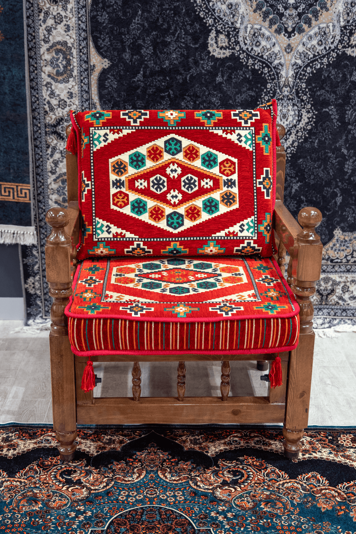 Armchair Majlis seating arrangement