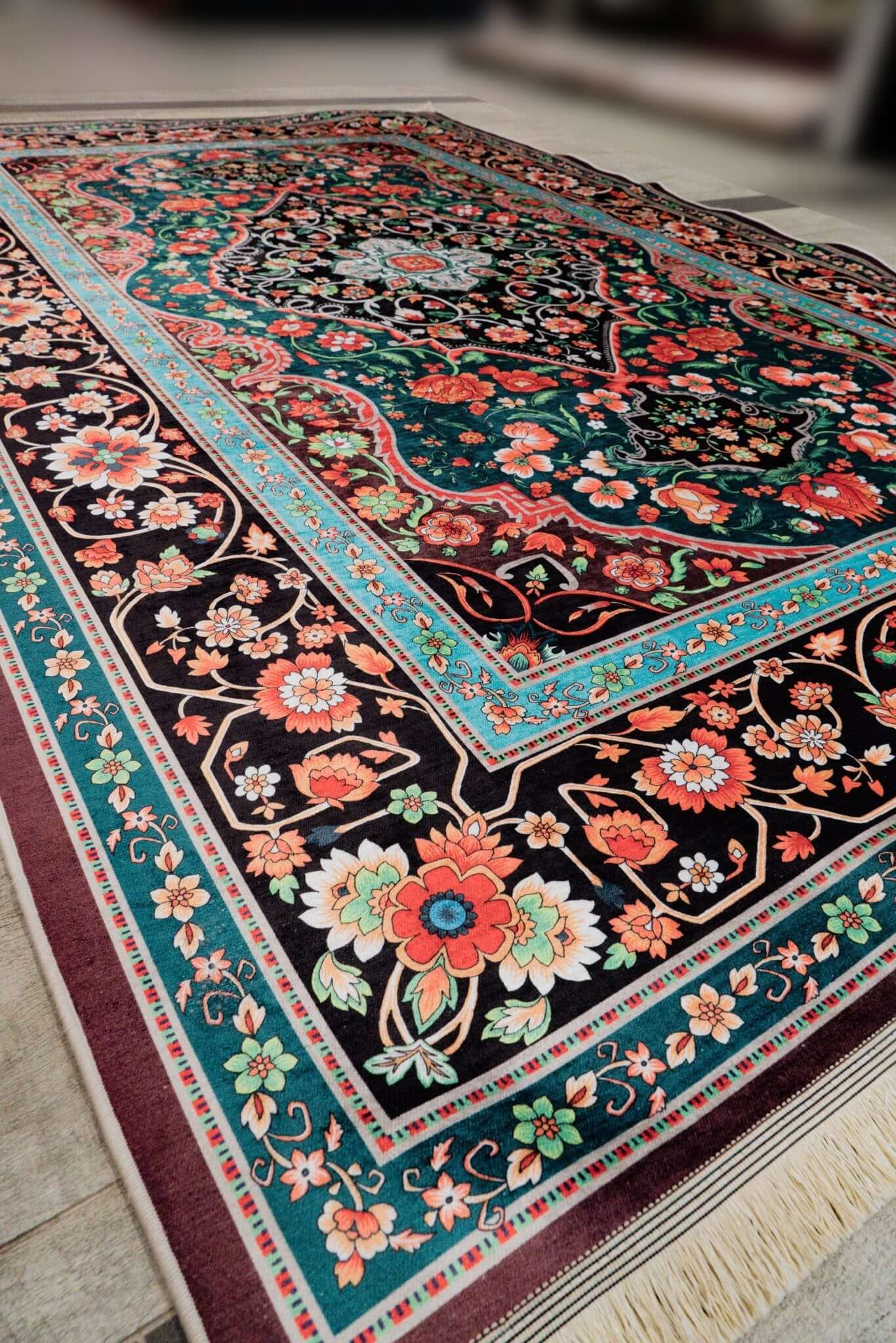 Turkish Rugs Colourful Designs 150x230 – Bazaar G Rugs N Gifts
