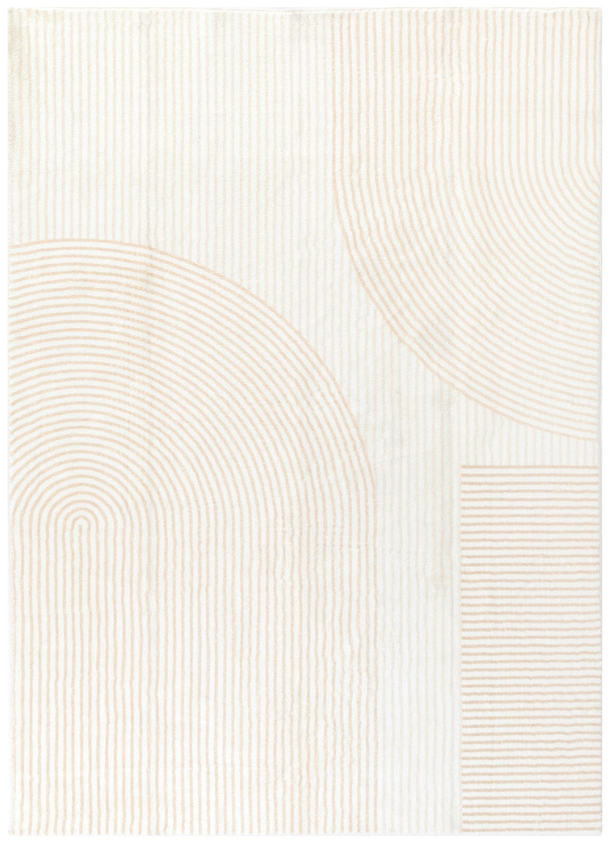 Cloud Arches Cream Beige Washable Rug – view 2