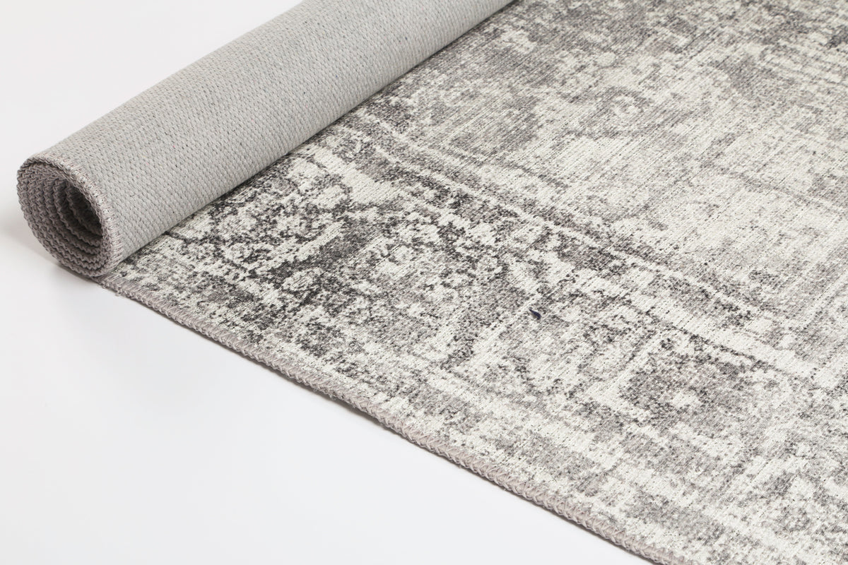Vintage Crown Chilaz Grey Washable Rug - 2085-04 – view 3