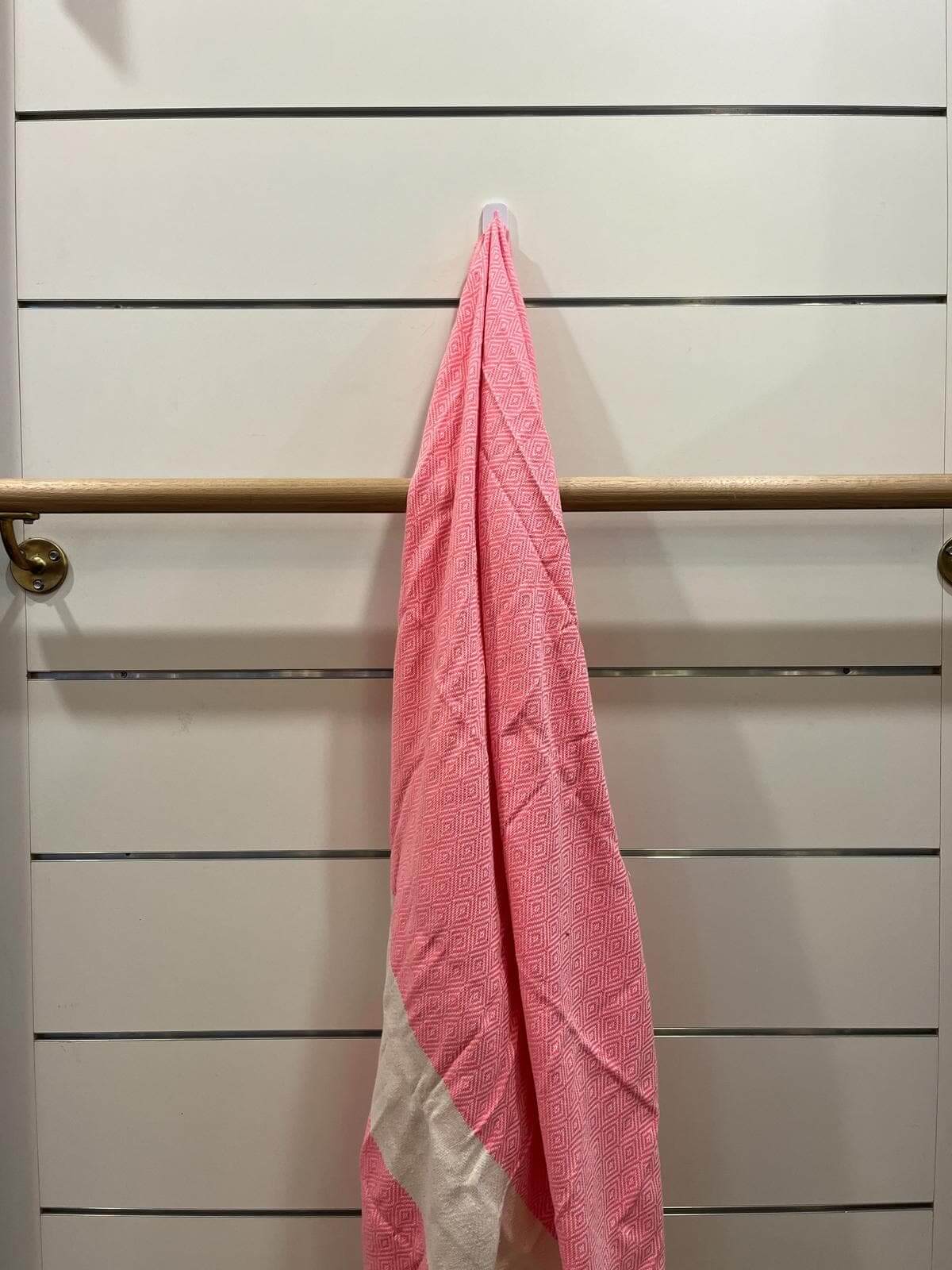 Turkish Cotton Towels Diamond (Pink)    