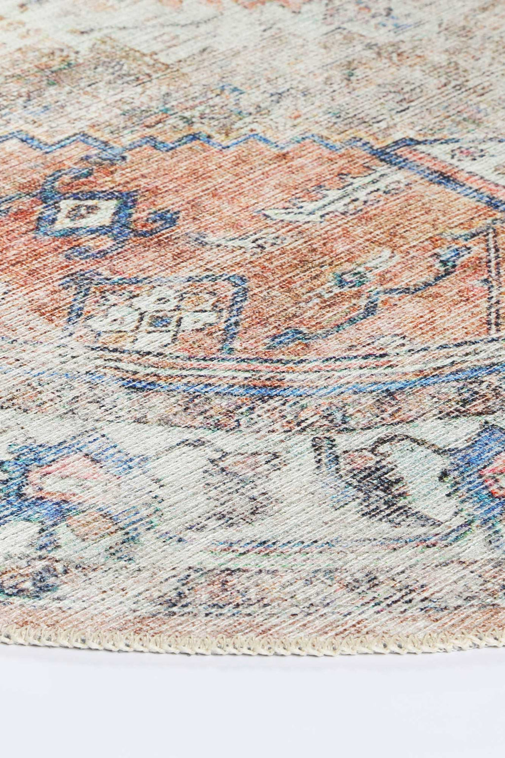 Vintage Crown Pissarro Terracotta Sky Washable Rug - 3163-00 – view 7