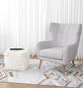 Granada Grey Rust Geometric Rug - 33377 920 styled with furniture