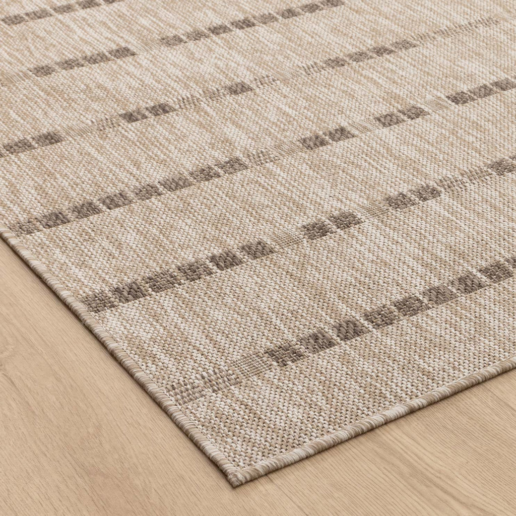 Sisalo 3529 UT6-D Beige Linear Indoor Outdoor Rug – view 3