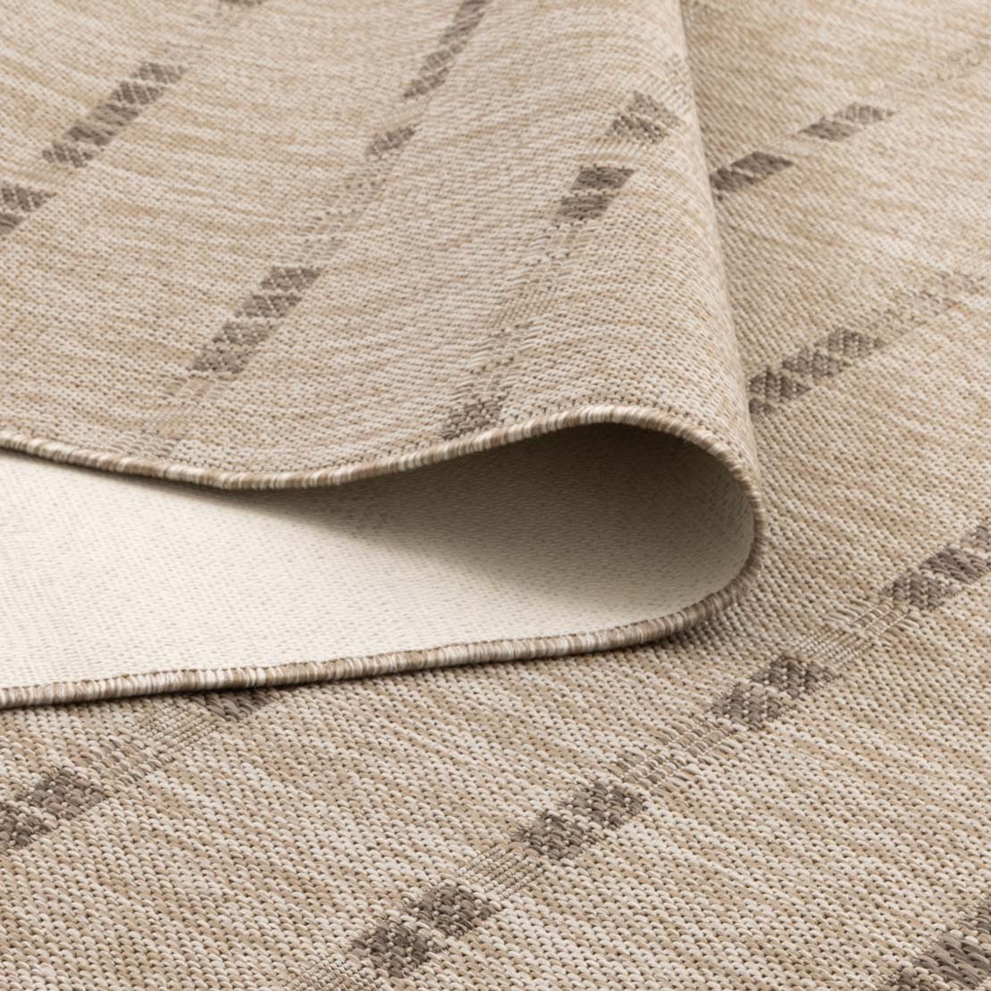 Sisalo 3529 UT6-D Beige Linear Indoor Outdoor Rug – view 4