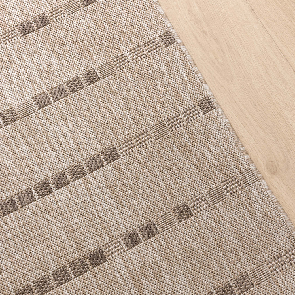 Sisalo 3529 UT6-D Beige Linear Indoor Outdoor Rug – view 6