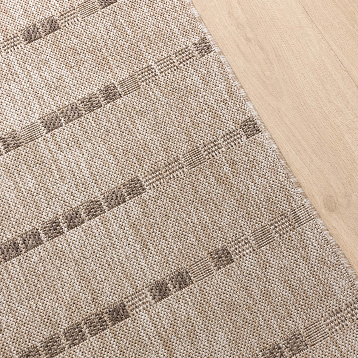 Sisalo 3529 UT6-D Beige Linear Indoor Outdoor Rug – view 6