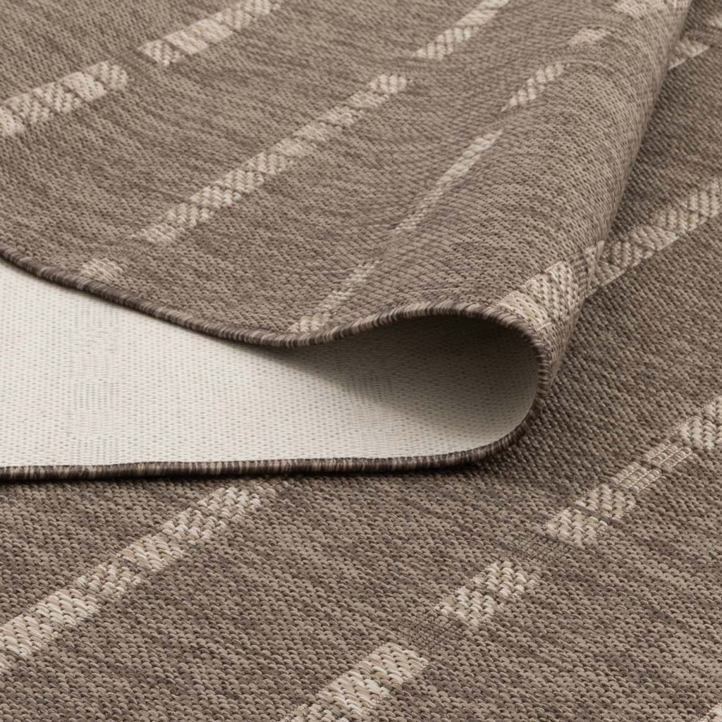 Sisalo 3529 UT6-N Brown Linear Indoor Outdoor Rug – view 4