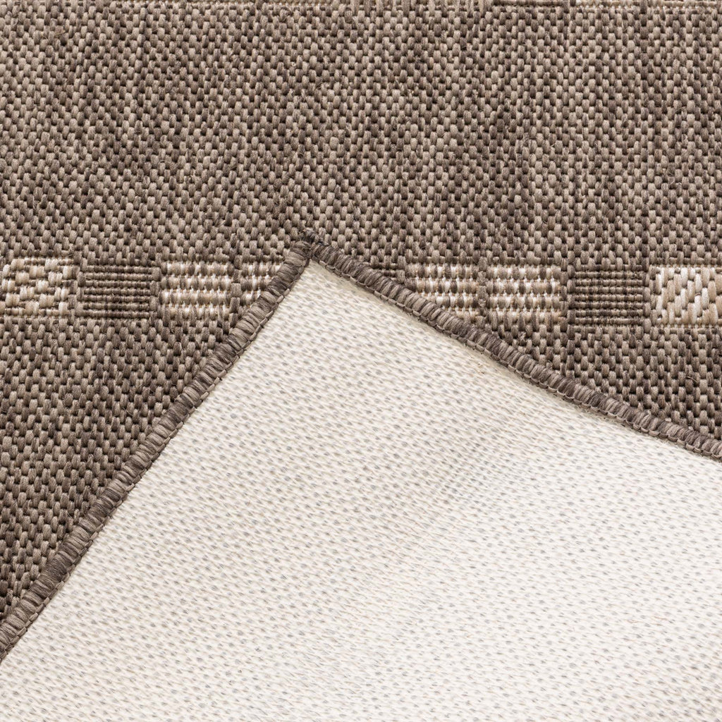 Sisalo 3529 UT6-N Brown Linear Indoor Outdoor Rug – view 7