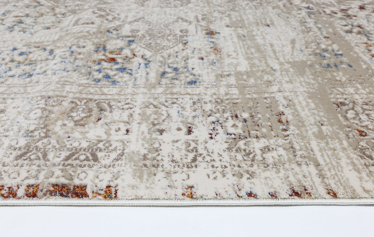 Bohemian Paradise Beige Multicolour Rug - 06BMUL – view 3