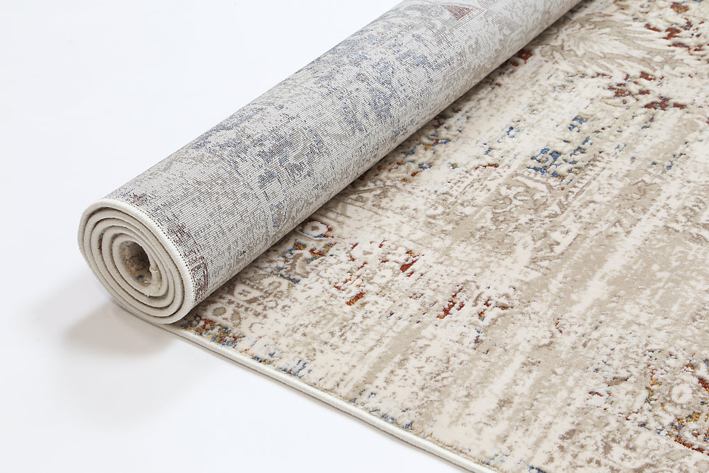 Bohemian Paradise Beige Multicolour Rug - 06BMUL – view 5