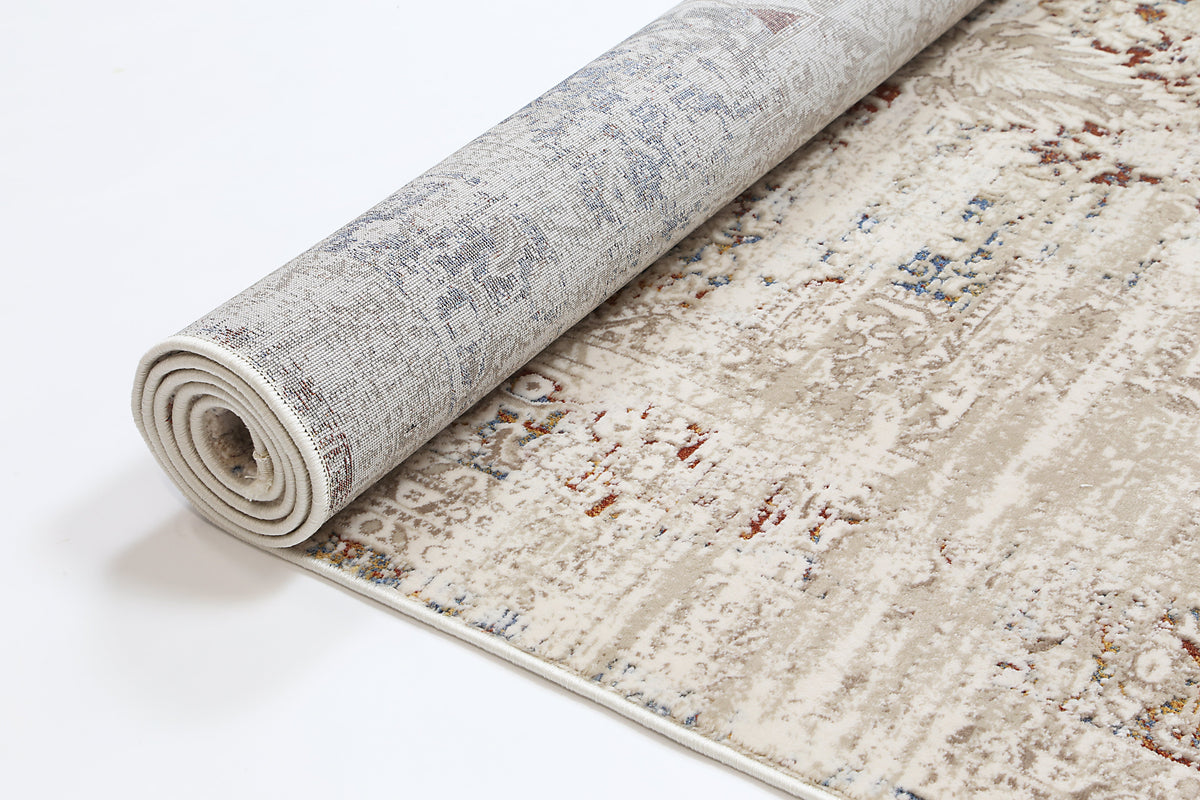 Bohemian Paradise Beige Multicolour Rug - 06BMUL – view 5