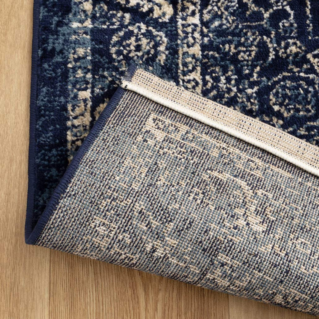 Arya Distressed Navy Rug - 6010 NAVY – view 5