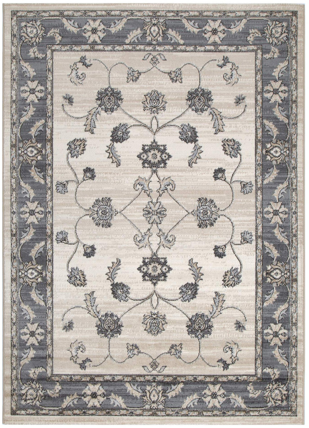 Arya Ziegler Cream Grey Rug - 6024 CREA – view 2