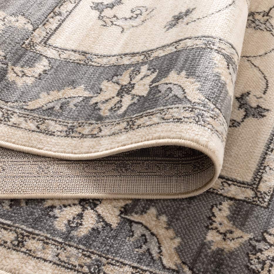 Arya Ziegler Cream Grey Rug - 6024 CREA – view 3