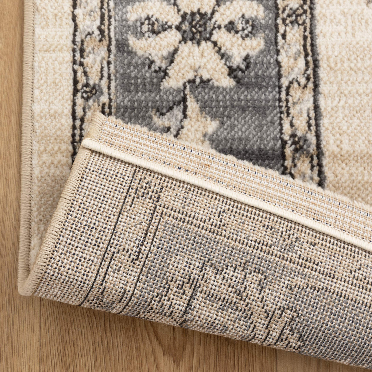 Arya Ziegler Cream Grey Rug - 6024 CREA – view 5