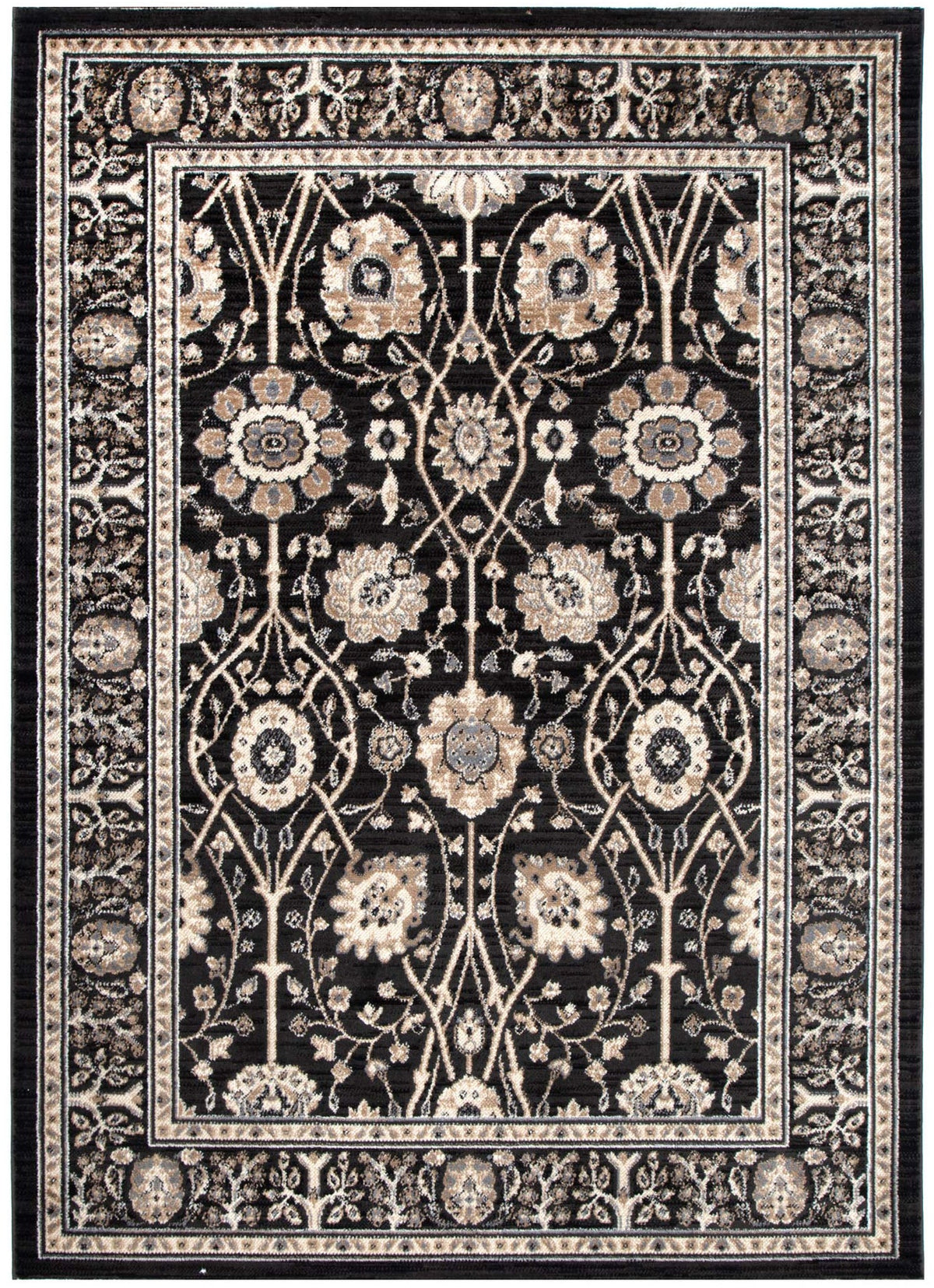 Arya Ziegler Grey Rug - 6096 FUME – view 2