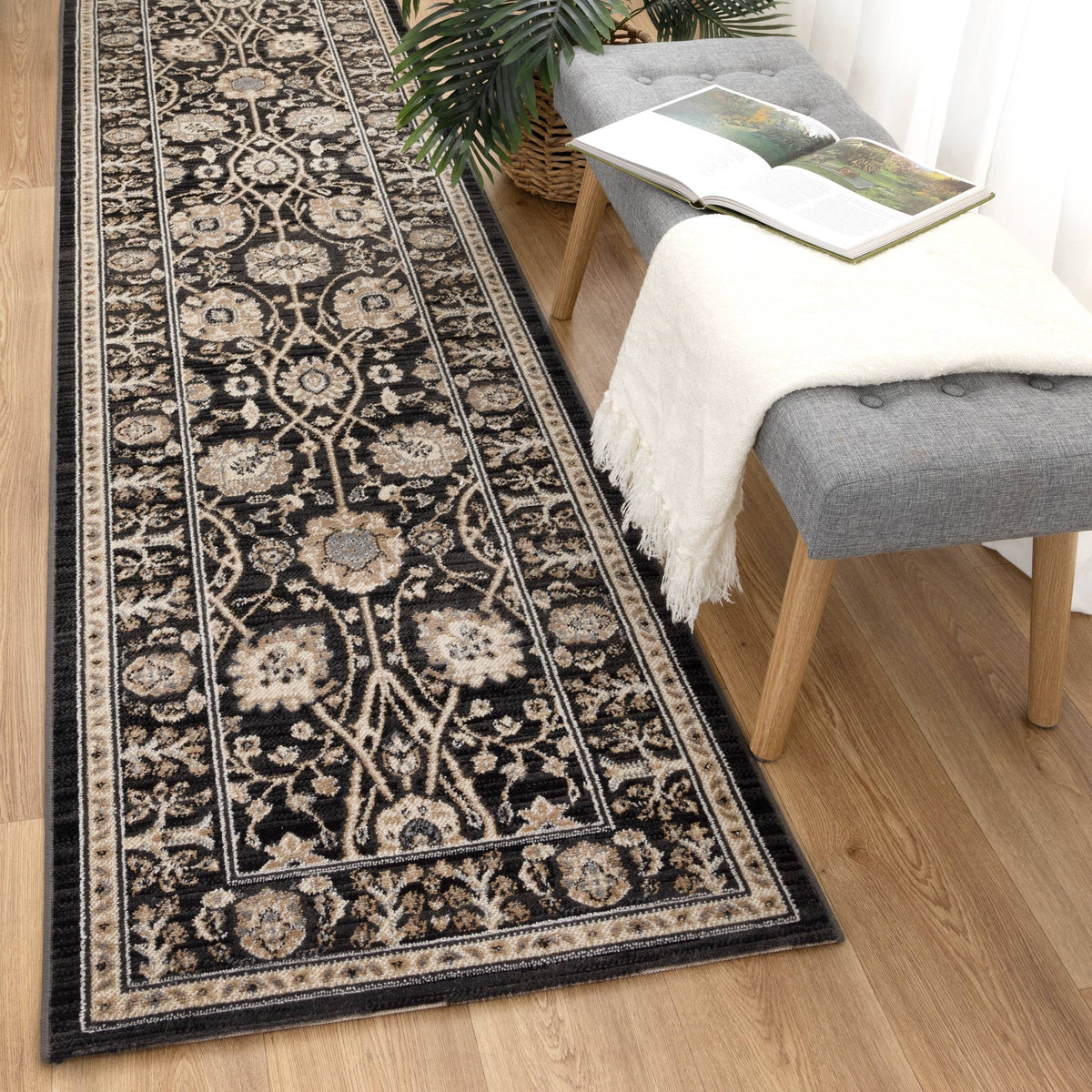 Arya Ziegler Grey Rug - 6096 FUME – view 8