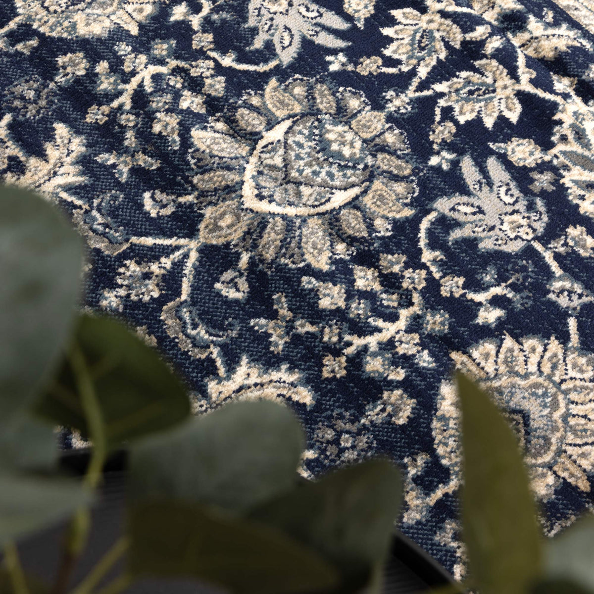 Arya Ziegler Navy Rug - 6282 NAVY – view 6