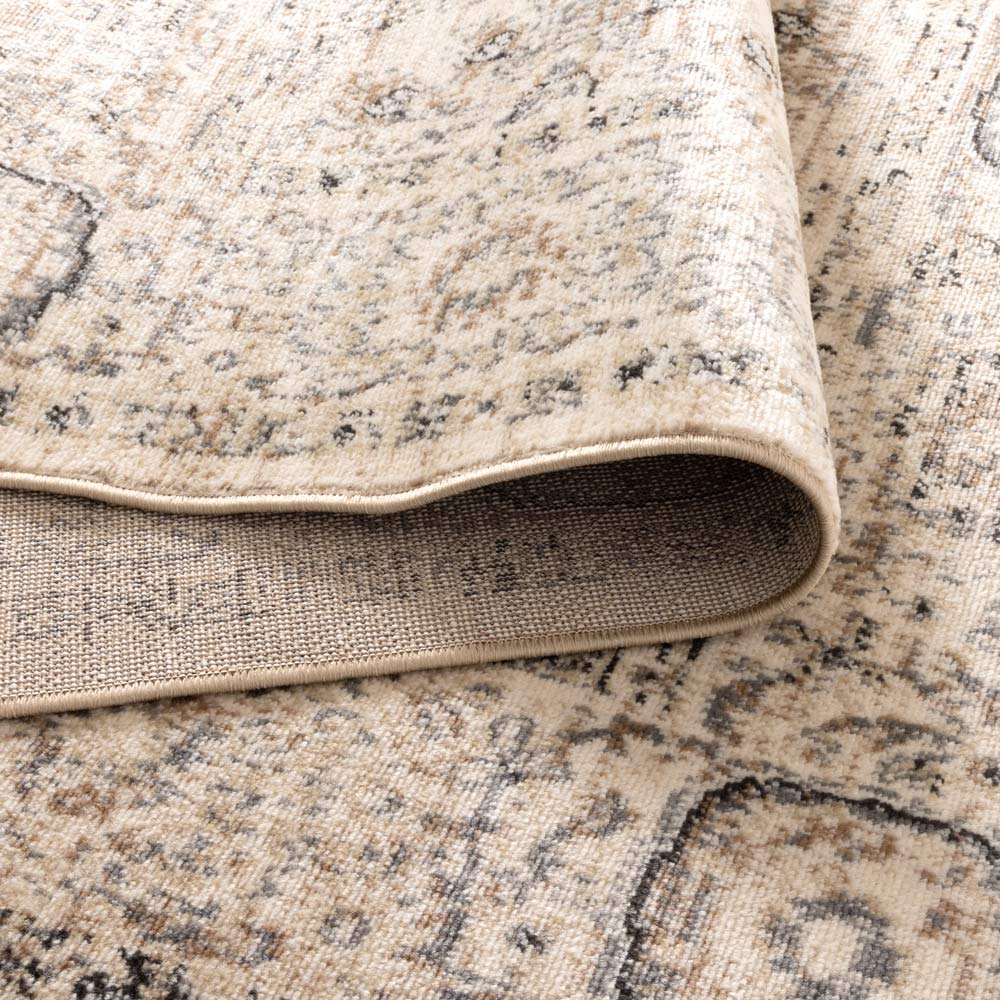 Arya Ziegler Cream Grey Rug - 6890 CREA – view 3