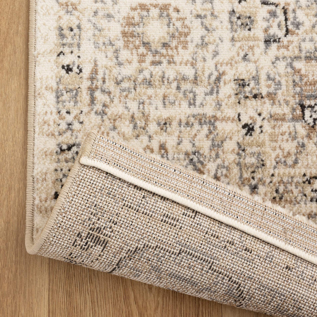 Arya Ziegler Cream Grey Rug - 6890 CREA – view 4