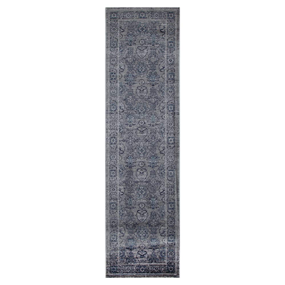 Arya Ziegler Grey Rug - 6890 DARK – view 7