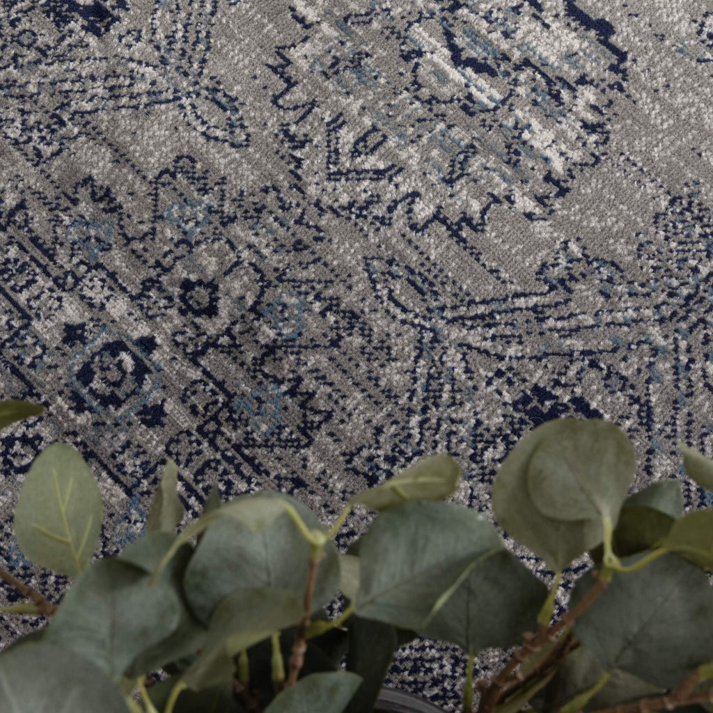 Arya Ziegler Grey Rug - 6890 DARK – view 5