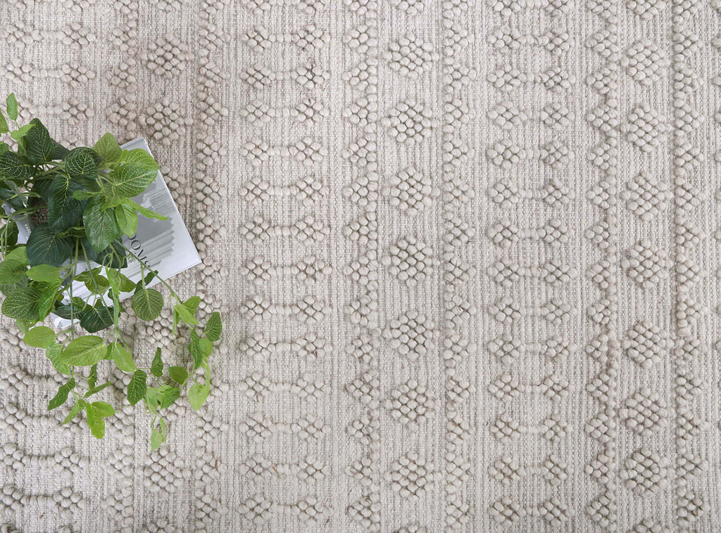 Himalaya Fine Tribal Natural Wool Blend Rug room view