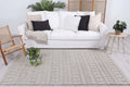 Himalaya Fine Tribal Natural Wool Blend Rug styled view
