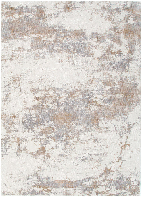 Alba A200 Grey Beige Distressed Rug – view 2