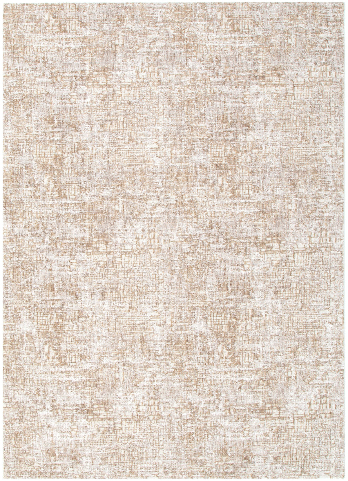 Alba A300 Beige Distressed Rug – view 2