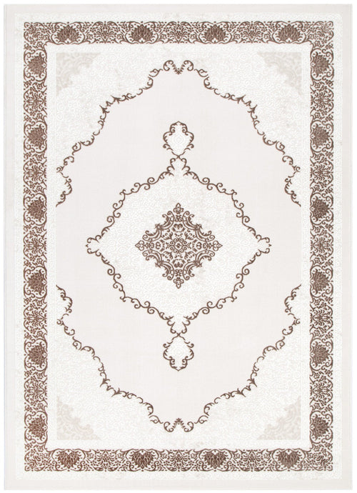 Amalfi Oriental Medallion Brown Rug - AMAL05 – view 2