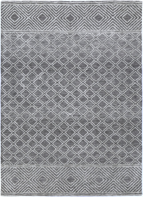 Amritsar Ajnala Grey Cotton Blend Rug – view 2