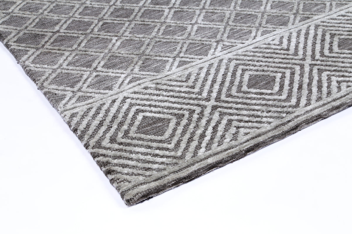 Amritsar Ajnala Grey Cotton Blend Rug – view 4