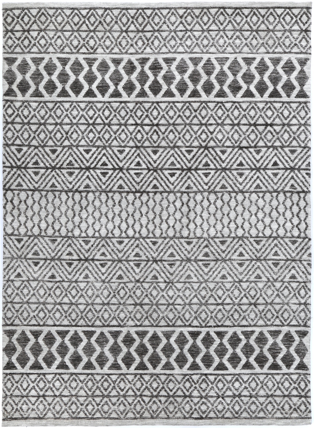 Amritsar Ramdass Grey Cotton Blend Rug – view 2