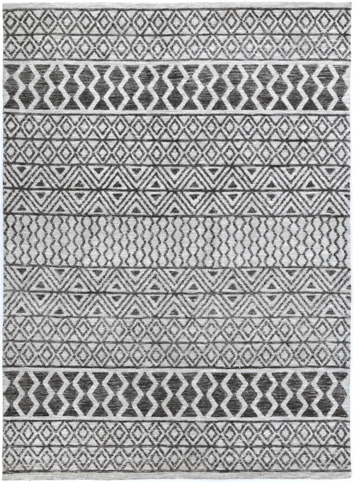 Amritsar Ramdass Grey Cotton Blend Rug – view 2