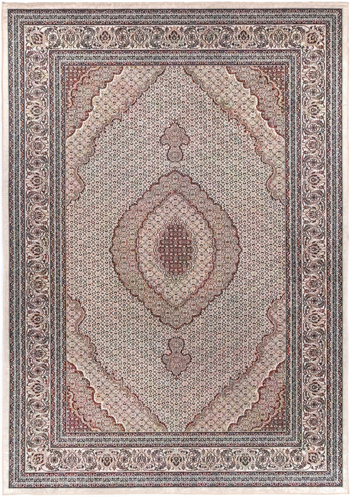 Angelic Medallion Red Non-Slip Rug - ANGE04 – view 2