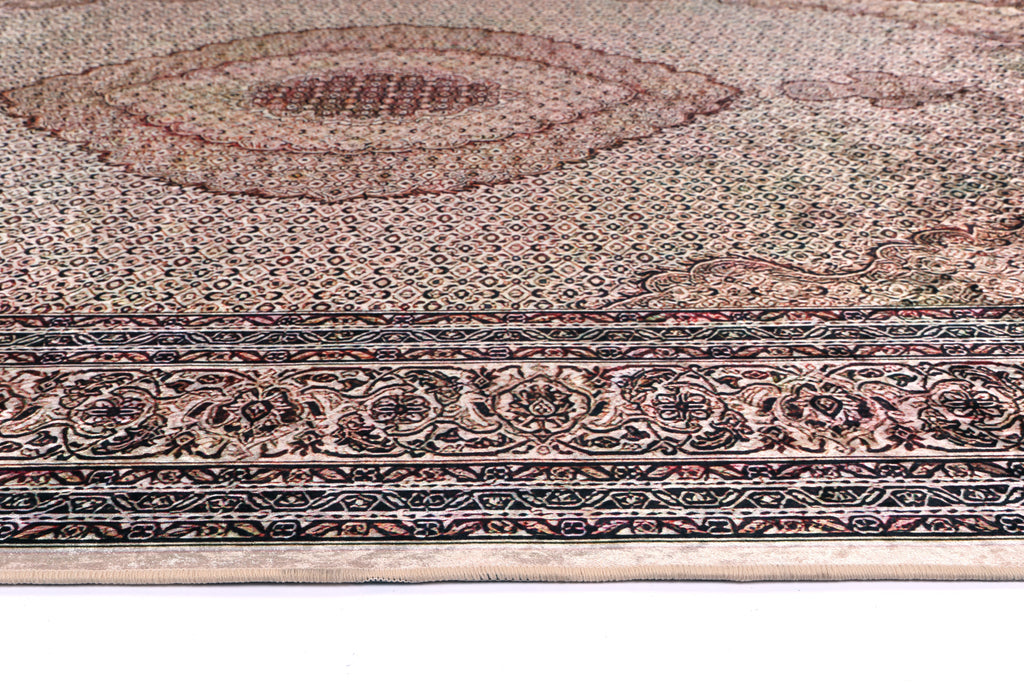 Angelic Medallion Red Non-Slip Rug - ANGE04 – view 3