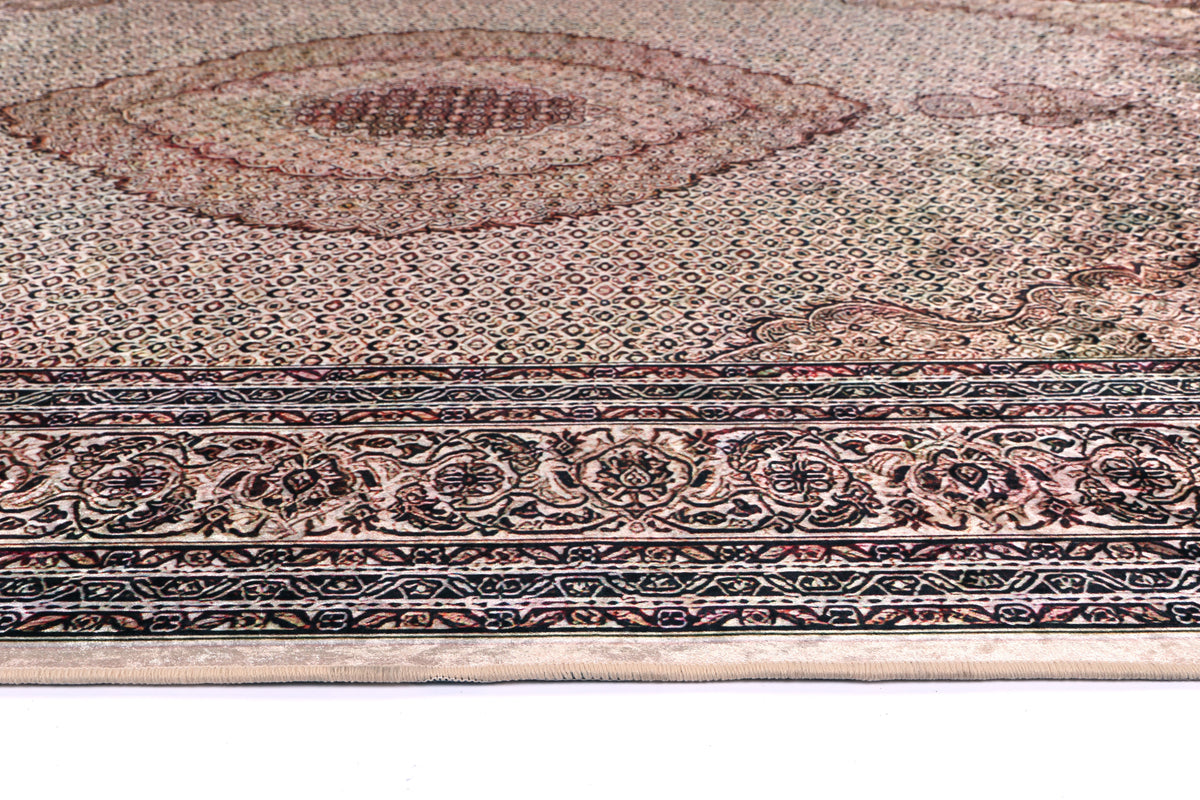 Angelic Medallion Red Non-Slip Rug - ANGE04 – view 3