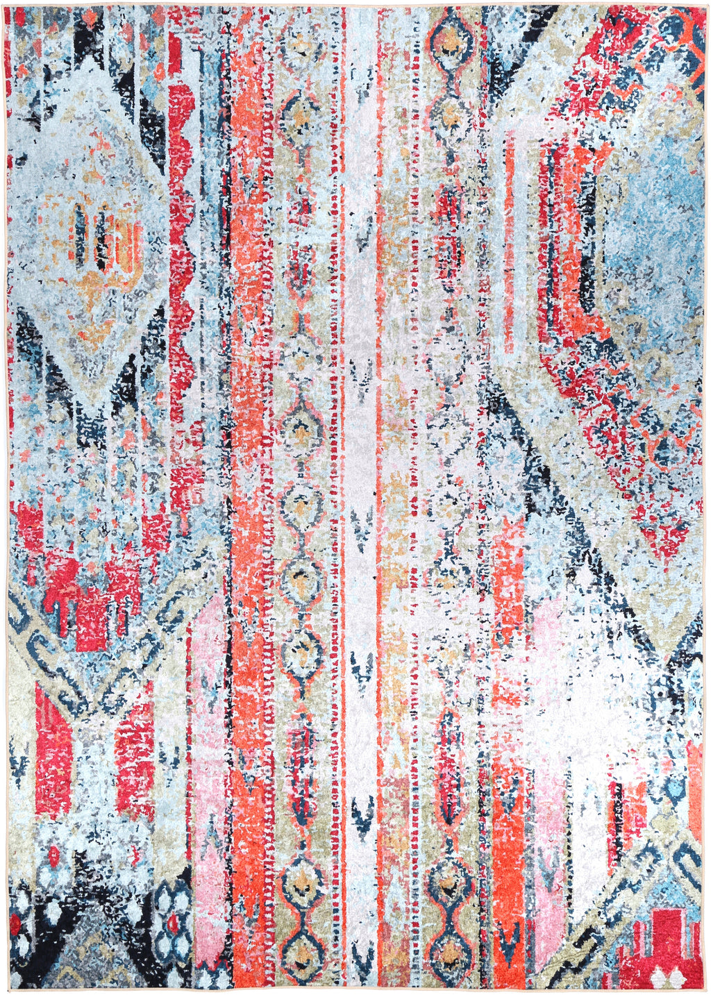 Angelic Boho Multi Non-Slip Rug - ANGE10 – view 2