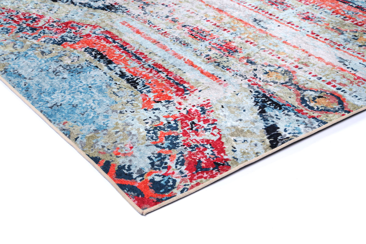 Angelic Boho Multi Non-Slip Rug - ANGE10 – view 4