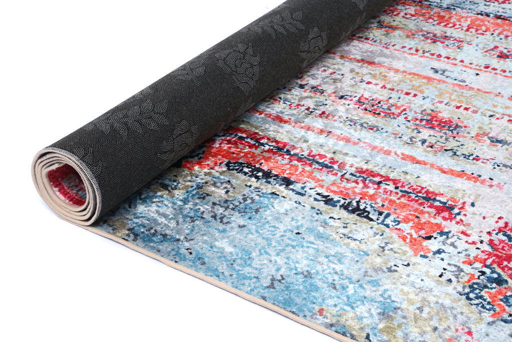Angelic Boho Multi Non-Slip Rug - ANGE10 – view 5