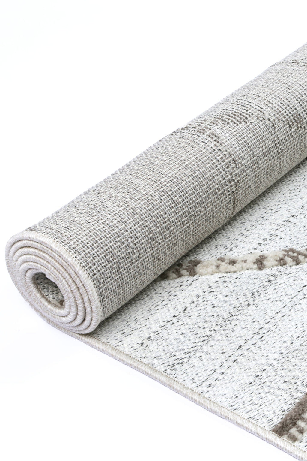 Ares Agros Geometric Cream and Beige Rug – view 4