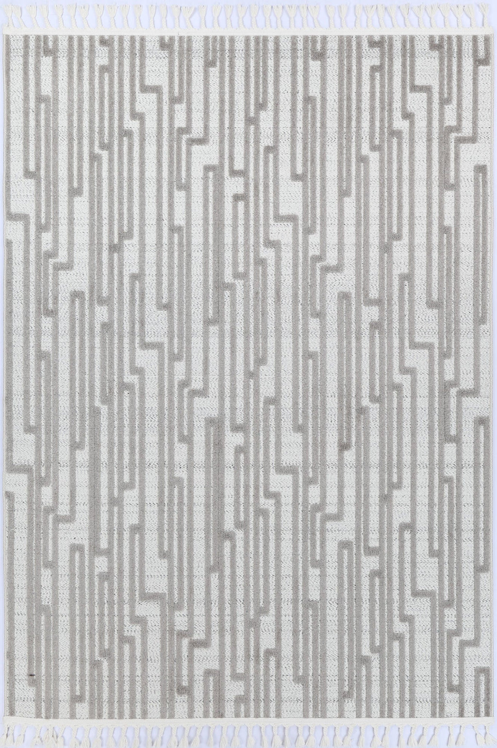 Ares Naxos Geometric Beige and Taupe Rug – view 2